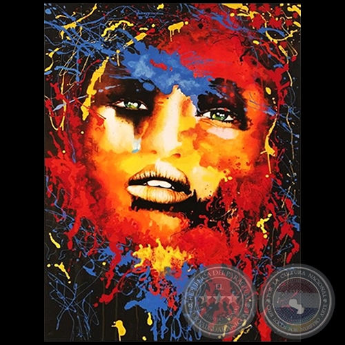 Pintura de Fernando Ferreira - Serie Rostros